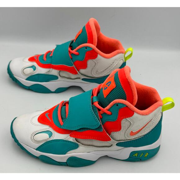 NIKE AIR MAX Speed Turf Crimson Turquoise Miami BQ9632-101 Sz 6.5 #226 main image 6